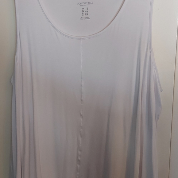 COPY - White flowy tank, addition-elle, 3x NWT - Picture 3 of 3
